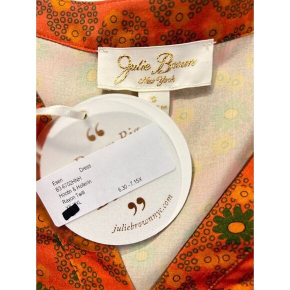 Julie Brown NYC Hootin & Hollerin Esen Dress NWT Small - Picture 4 of 5